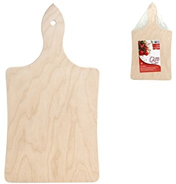 Home 'Classico' Wood deska do krojenia z uchwytem, drewno, Beige