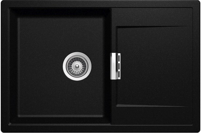 Schock Mono D-100 Zlewozmywak granitowy jednokomorowy 76,5x51 cm Cristadur magma MOND100MAGM