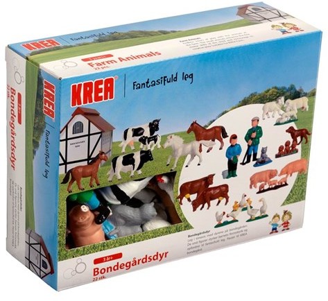 Krea Krea Zwierzęta Farm Animals 22 pcs. 2025