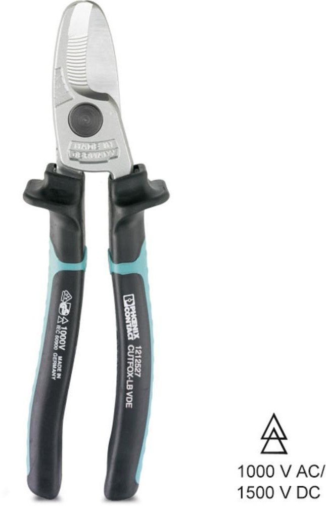 Phoenix Contact Obcinarki do kabli VDE Phoenix Contact 1212527 70 mm Odpowiedni do Kabli aluminiowych i miedzianych jedno i wielożyłowych CUTFOX-LB VDE CUTFOX-LB VDE