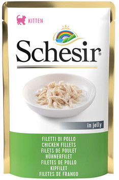 Schesir Filety z kurczaka mokra karma dla kociąt 85 g