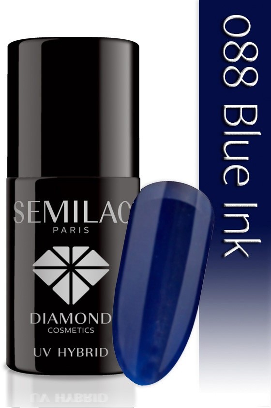 Semilac Lakier Hybrydowy Semilac 088 Blue Ink - 7 Ml 4806