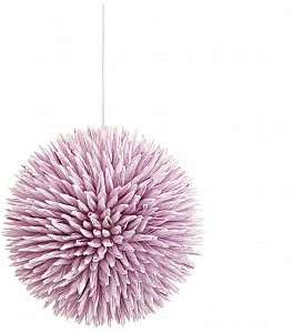 Europalms EUROPALMS Succulent Ball (EVA), Kula katusowa, sztuczna roślina pink, 20cm 82531072