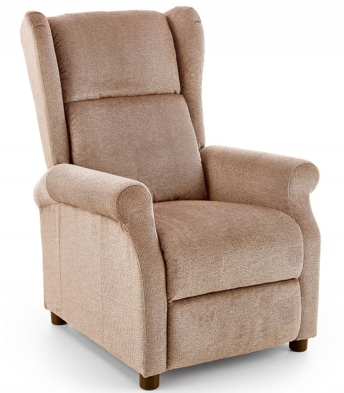 Halmar AGUSTIN fotel wypoczynkowy beżowy