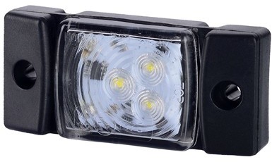 HORPOL Lampa LED obrysowa biała (LD140)