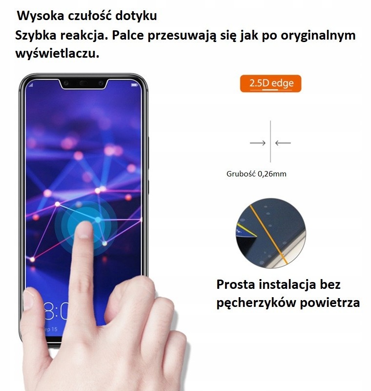 Huawei Szkło Hartowane Inny P20