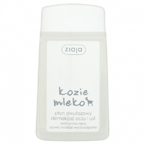Ziaja Kozie Mleko wodoodporny płyn dwufazowy demakijaż oczu i ust 120 ml 54307-uniw