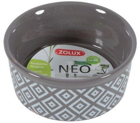 Zolux Miska gres dla gryzonia NEO 150 ml kol szary