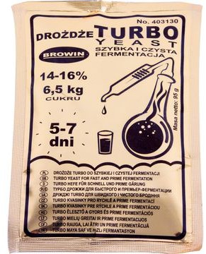 BROWIN Drożdże gorzelnicze 403130 95 g BROWIN