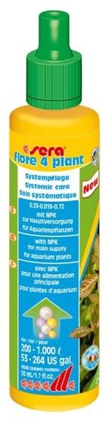 Sera Flore 4 Plant 50 ml płyn do pielęgnacji roślin
