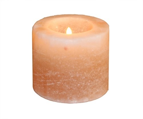 Himalaya Salt Dreams Salt Dreams świecznik na świeczki typu tealight z kryształów soli himalajskiej telewizora cylinder 41401