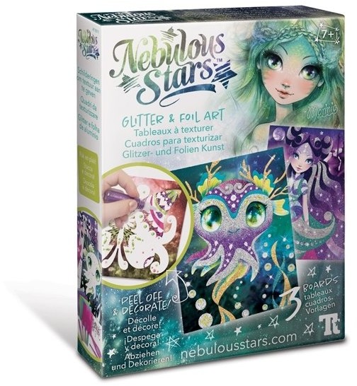 Tween Team Tween Team, zestaw kreatywny Nebulous Stars  brokatowe folie