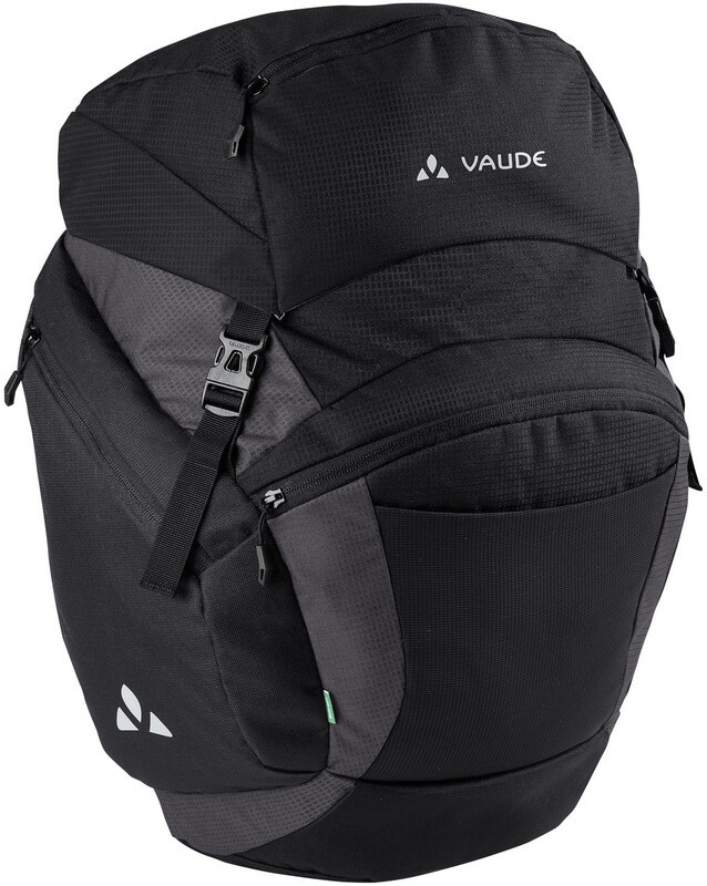 Vaude OnTour Back Bag, black 2021 Torby na bagażnik 153300100