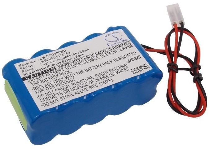 Cameron Sino Biocare ECG-100 NS200D1374789 2000mAh 24.00Wh Ni-MH 12.0V Cameron Sino)
