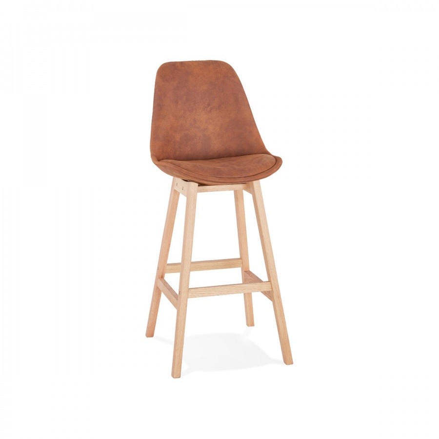 Kokoon Design Hoker Svenke brązowy nogi naturalne BS03310BRNA