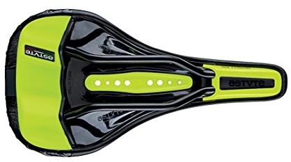 Astute okręty podwodne mudline VT Mountain Bike siodełek, czarny/żółty, One Size ASXCMDLNSGVT
