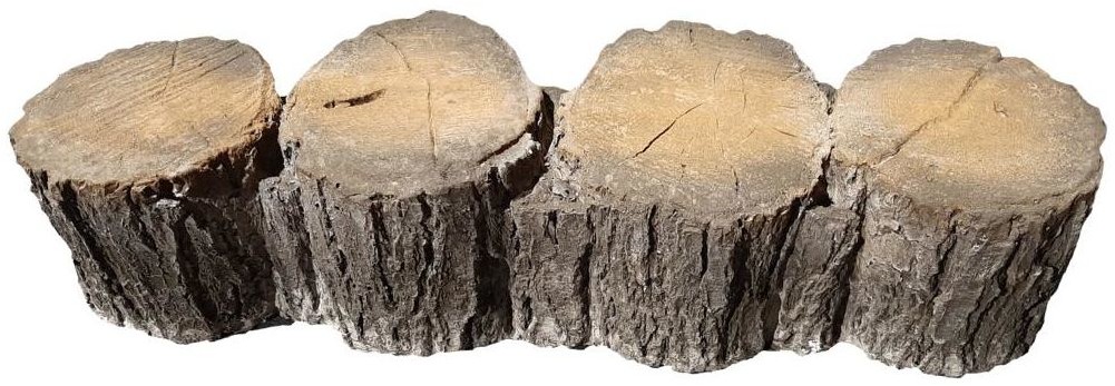 Obrzeże ogrodowe Kołki drewniane 36.4x10 cm