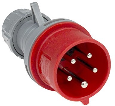 as - Schwabe Wtyk zasilania  AS  Schwabe 60460 wtyczka CEE z Zmiennik faz, 16 A, 400 V