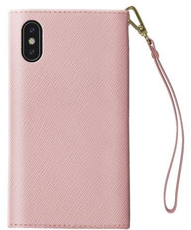 IDEAL MYFAIR CLUTCH ETUI Z KLAPKĄ IPHONE X (PINK) IDMC-I8-51
