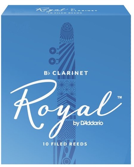 D'Addario Royal stroik do klarnetu Bb, twardość: 1,0 (10 szt.) RCB1010