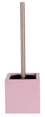 MSV 140538 ciśnieniowe urządzenie czyszczące WC płyta MDF/różowa ze stali nierdzewnej 11 x 11 x 37 cm 140538