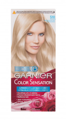 Garnier Color Sensation farba do włosów 40 ml dla kobiet S10 Silver Blonde
