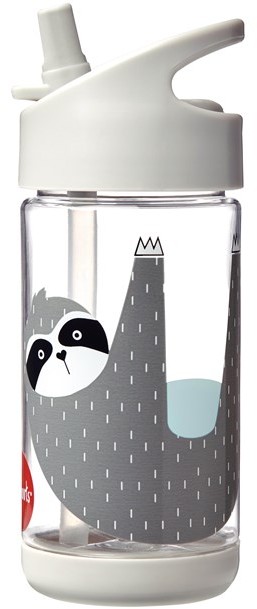 3 Sprouts 3 Sprouts Water Bottle - Gray Sloth IWBSLO