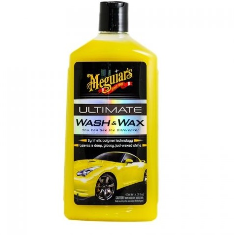 Meguiar''s Meguiar''s Ultimate Wash & Wax Szampon z woskiem 473ml MEG000111