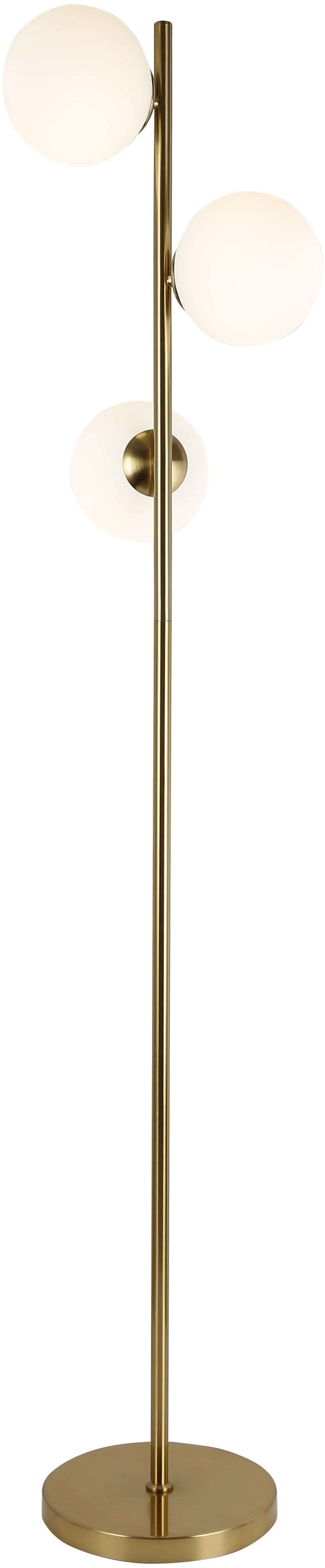 Lumina Deco Deco LAMPA STOJĄCA PODŁOGOWA ZŁOTA FREDICA W3 LDF 6030-3 (GD)