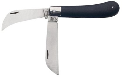 BAHCO elektryków nóż, składany, z uchwytem z tworzywa sztucznego, 2 ostrza (2820EF4)