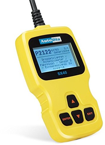 AutoDia AutoDia Skaner ręczny SX40 Can Bus OBD2 EOBD w języku niemieckim AutoDia SX40