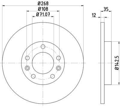 TEXTAR (TMD Friction Services GmbH) (TMD Friction Services GmbH) 92268003 92268003