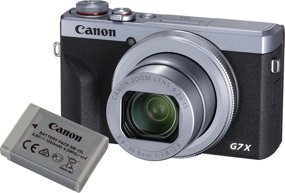 Canon PowerShot G7 X Mark III Battery Kit srebrny (3638C014)