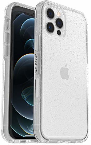 Otterbox Symmetry Clear - ochrona przed upadkiem i uderzeniami, elegancki, przezroczysty pokrowiec ochronny do Apple iPhone 12/12 Pro, przezroczysty/błyszczący 77-65423