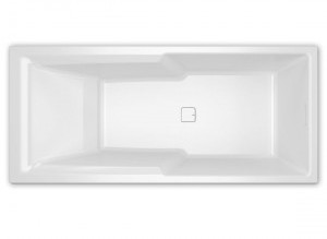 Riho BR0500500000000 STILL SHOWER 180x80 BIAŁA z syfonem