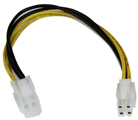 StarTech Kabel przedłużający do ATXP 4ext ATX 4-pin CPU (wtyk/gniazdo) ATXP4EXT