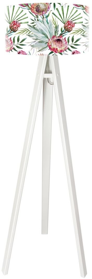 Macodesign Lampa podłogowa Tropikalna echmea tripod-foto-419p-w, 60 W