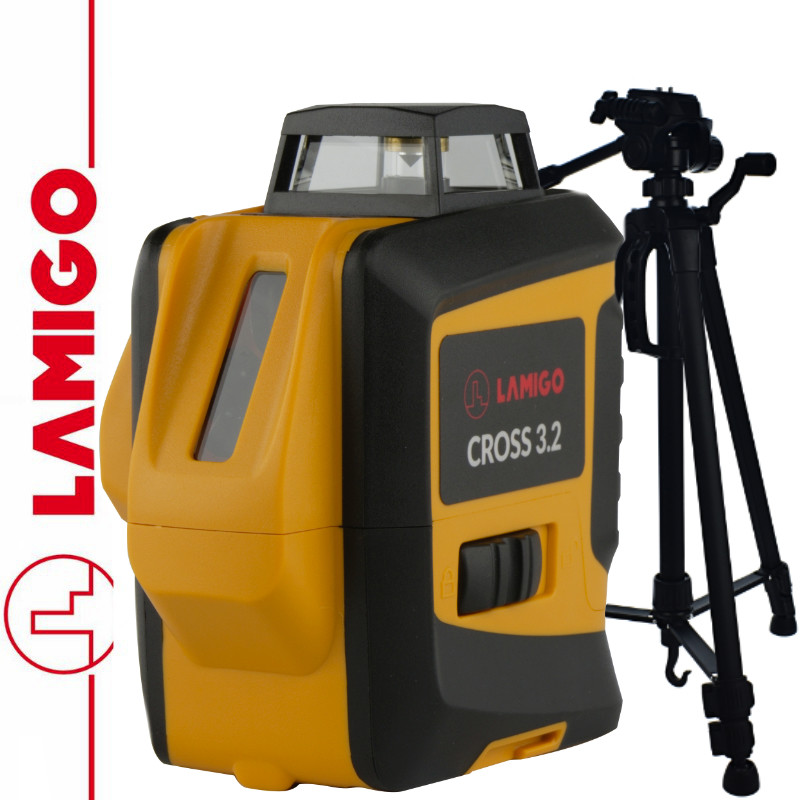 LAMIGO Laser liniowy Cross 3.2 Statyw aluminiowy 1,4m