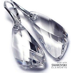 Swarovski NOWOŚĆ duże kolczyki CRYSTAL 27MM