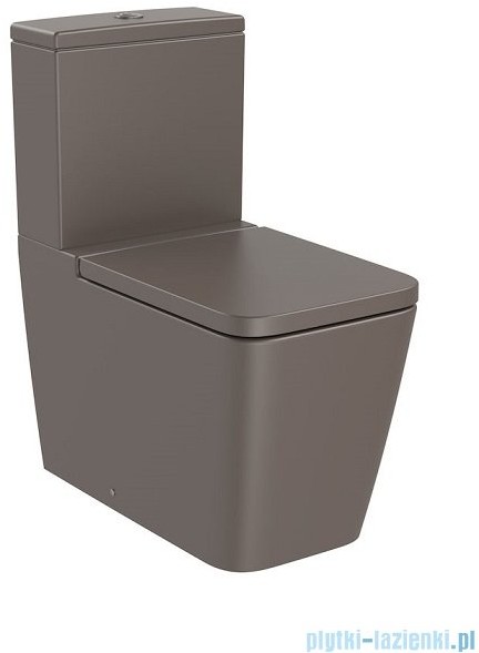 Roca Inspira Square Rimless miska do kompaktu Cafe A342536660