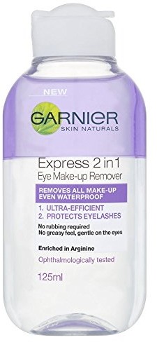 Garnier Skin Naturals Express 2 W 1 Eye Make-Up Remover 125 ML 3600541361744