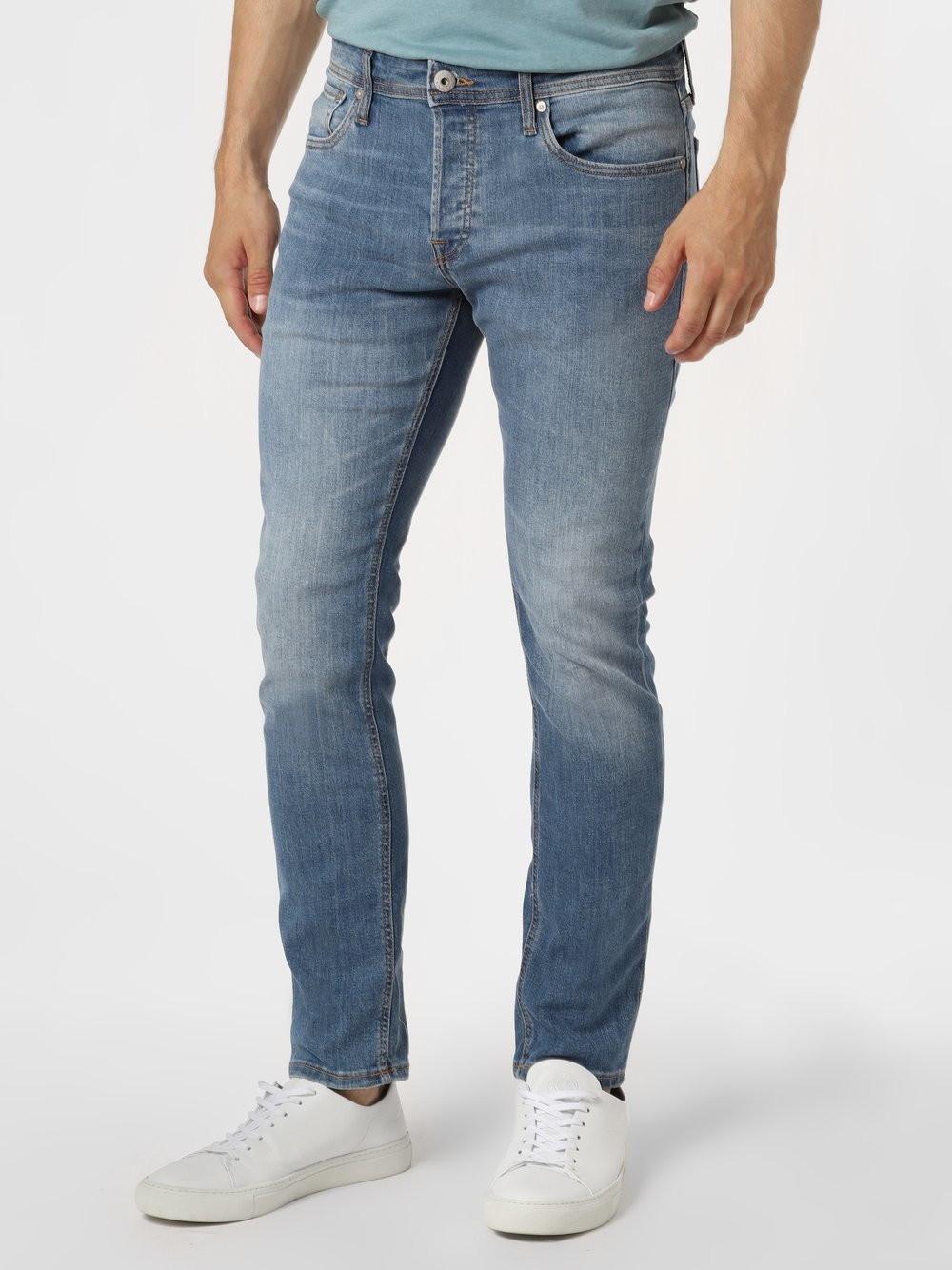 Jack & Jones Jeansy męskie Glenn, niebieski