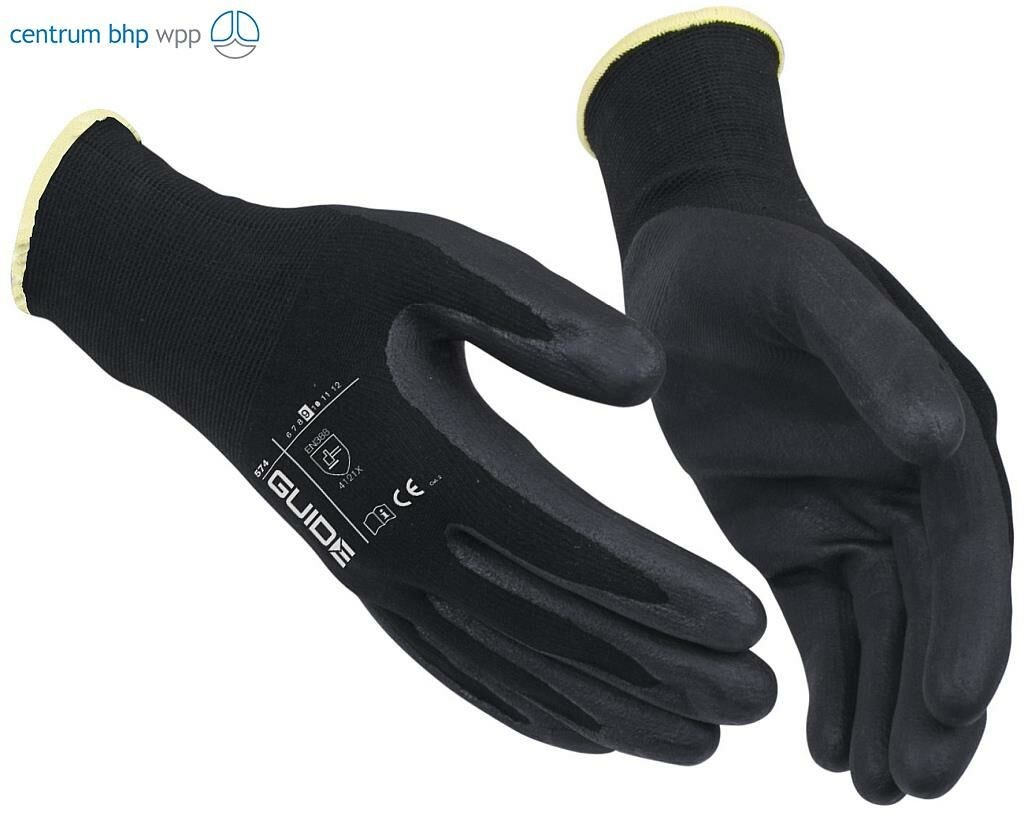 GUIDE Gloves RĘKAWICE OCHRONNE 574; EN 388:2016 4121X; EN 407:2004 X1XXXX