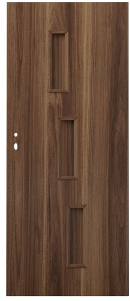 Drzwi pełne Roma 80 prawe orzech ambasador IND19_SW1142D