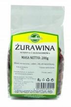 Smakosz Żurawiny CAŁE kandyzowane 200g 11SMAZURCA