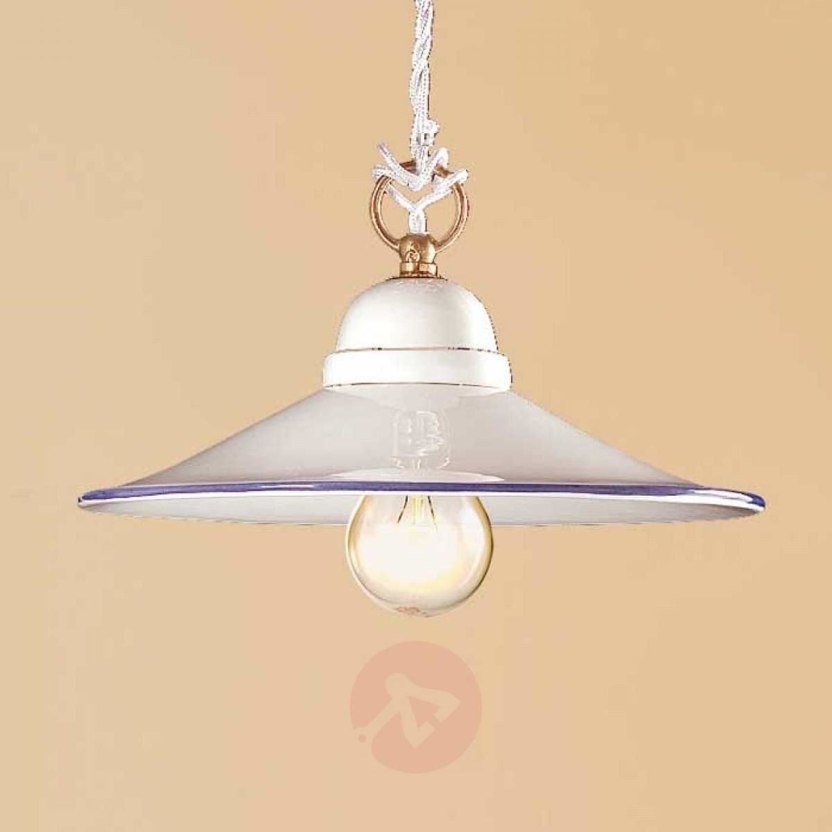 Piękna lampa PIATTO z ceramiki 28 cm