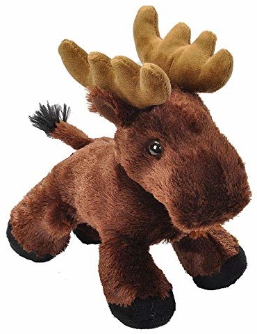 Wild Republic Hug'ems miękka zabawka, prezenty dla dzieci, przytulanka łoś 18 cm 17913