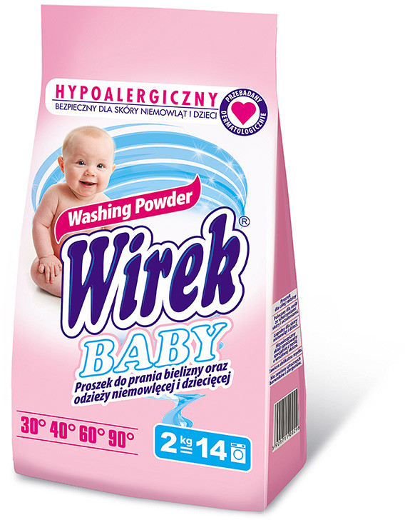Wirek Achem Baby proszek do prania do prania hypoalergiczny 2 kg