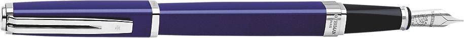 Waterman Füllfederhalter Exception Slim Lack Blau F Blau S0637090