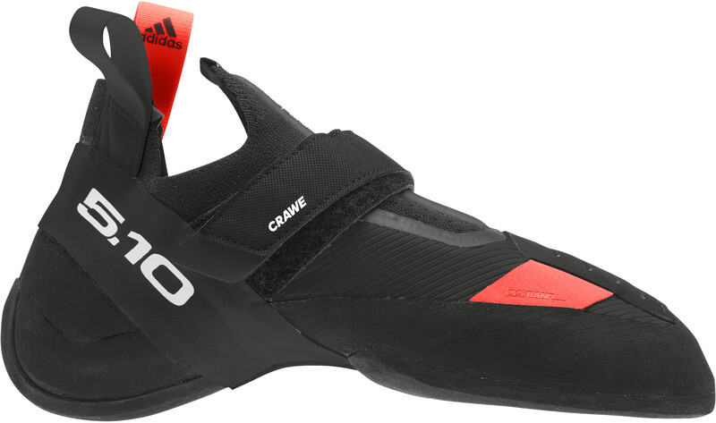Adidas Five Ten Five Ten Crawe Buty wspinaczkowe Mężczyźni, core black/footwear white/solar red UK 11 | EU 46 2021 Buty wspinaczkowe na rzepy EG2370-A0QM-11
